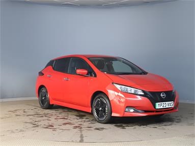 NISSAN LEAF 110kW N-Connecta 39kWh 5dr Auto Electric - RED - YP23VXS - 5 Door Hatchback