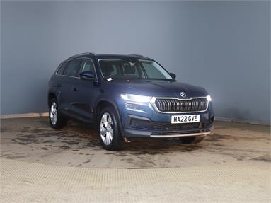 SKODA KODIAQ 1.5 TSI SE L 5dr [7 Seat] Petrol - BLUE - MA22GVE - 5 Door Estate
