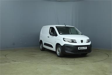 PEUGEOT PARTNER STANDARD DIESEL 1.5 BlueHDi 100 Professional Van Diesel - WHITE - MD24ATX - 5 Door Panel Van
