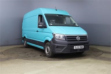 VOLKSWAGEN CRAFTER CR35 MWB DIESEL FWD 2.0 TDI 140PS Trendline High Roof Van High Roof Diesel - GREEN - GL22RWW - 5 Door Panel Van