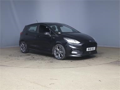 FORD FIESTA 1.0 EcoBoost 140 ST-Line 5dr Petrol - BLACK - BK18OCG - 5 Door Hatchback