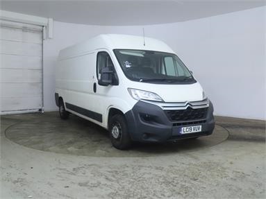 CITROEN RELAY 35 L3 DIESEL 2.0 BlueHDi H2 Van 130ps Enterprise Diesel - POLAR WHITE - LC19VUV - 5 Door Panel Van