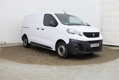 PEUGEOT EXPERT STANDARD DIESEL 1000 1.5 BlueHDi 100 Professional Premium + Van Diesel - WHITE - KS23EBD - 6 Door Panel Van
