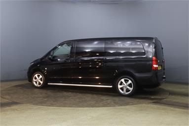 MERCEDES-BENZ VITO L3 DIESEL RWD 116CDI Premium Crew Van 9G-Tronic Diesel - BLACK - MA21PCO - 5 Door Window Van