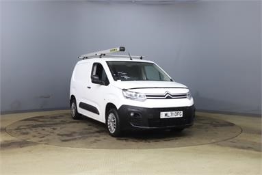 CITROEN BERLINGO M DIESEL 1.5 BlueHDi 650Kg Enterprise Pro 75ps Diesel - WHITE - ML71OFG - 5 Door Panel Van