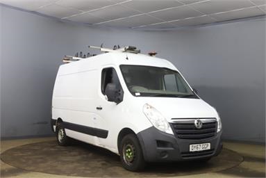 VAUXHALL MOVANO 35 L2 DIESEL FWD 2.3 CDTI H2 Van 130ps Diesel - WHITE - DY67GGP - 5 Door Panel Van