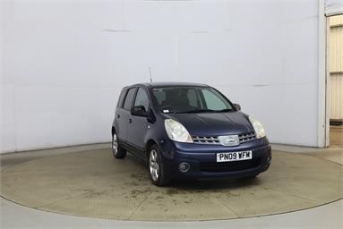 NISSAN NOTE 1.6 Tekna 5dr Petrol - BLUE - PN09WFM - 5 Door MPV