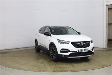 VAUXHALL GRANDLAND X 1.6 Hybrid4 300 Ultimate Nav 5dr Auto Petrol PHEV - WHITE - LS69RYD - 5 Door Hatchback