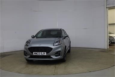 FORD PUMA 1.0 EcoBoost Hybrid mHEV ST-Line X 5dr Petrol/Hybrid - SOLAR SILVER - MW23SJY - 5 Door Hatchback