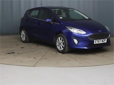 FORD FIESTA 1.1 Zetec 5dr Petrol - BLUE - EY67WZP - 5 Door Hatchback