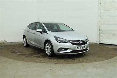 VAUXHALL ASTRA 1.4i 16V Design 5dr Petrol - SILVER - DL18NTF - 5 Door Hatchback