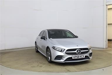 MERCEDES-BENZ A CLASS A250 AMG Line 5dr Auto Petrol - SILVER - KP68KCX - 5 Door Hatchback