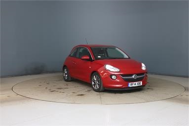 VAUXHALL ADAM 1.2i Jam 3dr Petrol - Red - RF14XBE - 3 Door Hatchback