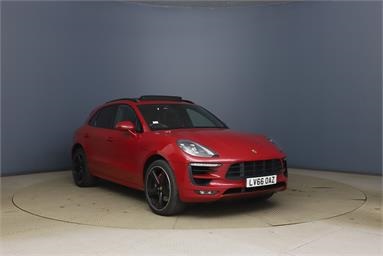 PORSCHE MACAN GTS 5dr PDK Petrol - Red - LV66OAZ - 5 Door Estate