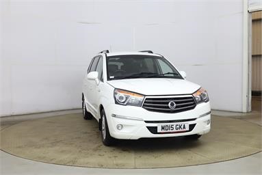 SSANGYONG TURISMO 2.0 ES 5dr Tip Auto Diesel - WHITE - MD15GKA - 5 Door MPV