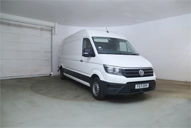 VOLKSWAGEN CRAFTER CR35 LWB DIESEL FWD 2.0 TDI 140PS Startline Business High Roof Van Diesel - WHITE - FG71DXV - 5 Door Fridge Panel Van