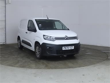CITROEN BERLINGO M DIESEL 1.5 BlueHDi 1000Kg Enterprise 100ps Diesel - Polar White - PN70YZT - 5 Door Panel Van