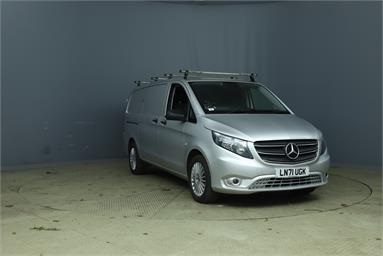 MERCEDES-BENZ VITO L2 DIESEL RWD 114CDI Premium Van 9G-Tronic Diesel - SILVER - LN71UGK - 6 Door Panel Van