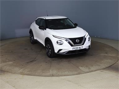 NISSAN JUKE 1.0 DiG-T 114 Acenta 5dr Petrol - WHITE - FY23VLT - 5 Door Hatchback