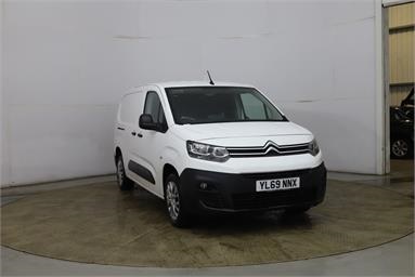 CITROEN BERLINGO XL DIESEL 1.5 BlueHDi 950Kg Enterprise 100ps Diesel - WHITE - YL69NNX - 5 Door Panel Van
