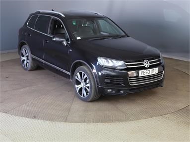 VOLKSWAGEN TOUAREG 3.0 V6 TDI 245 R-Line 5dr Tip Auto Diesel - BLACK - VE63UFC - 5 Door Estate