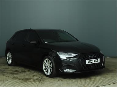 AUDI A3 35 TFSI Sport 5dr S Tronic Petrol - BLACK - VE21WKT - 5 Door Hatchback