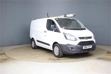 FORD TRANSIT CUSTOM 270 L1 DIESEL FWD 2.2 TDCi 100ps Low Roof Van Diesel - WHITE - BN16SYH - 5 Door Panel Van