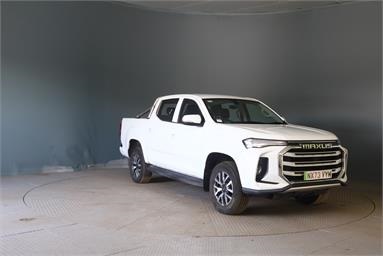 MAXUS T90 ELECTRIC 130kW Elite Double Cab Pickup 88.5kWh Auto Electric - WHITE - NX73VYM - 4 Door Pick Up Body