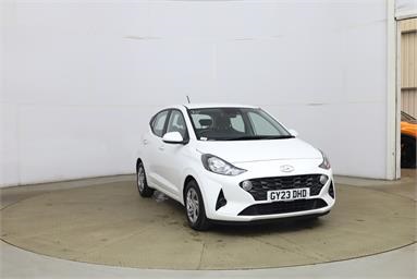 HYUNDAI I10 1.0 MPi SE 5dr Petrol - WHITE - GY23DHD - 5 Door Hatchback