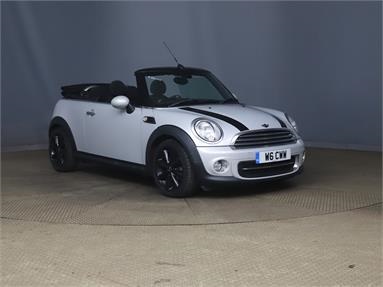 MINI CONVERTIBLE 1.6 Cooper 2dr [Chili Pack] Petrol - SILVER - RJ63OVY - 2 Door Convertible