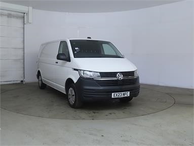 VOLKSWAGEN TRANSPORTER T28 LWB DIESEL 2.0 TDI 110 Startline Business Van Diesel - WHITE - EX23NFC - 5 Door Panel Van