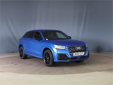 AUDI Q2 30 TDI Black Edition 5dr Diesel - BLUE - DK69ZZP - 5 Door Estate