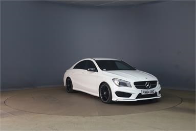 MERCEDES-BENZ CLA CLA 180 AMG Sport 4dr Tip Auto Petrol - WHITE - FN64OKC - 4 Door Saloon