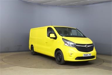 VAUXHALL VIVARO L2 DIESEL 2900 1.6CDTI 120PS Sportive H1 Van Diesel - YELLOW - DS68JYD - 5 Door Panel Van