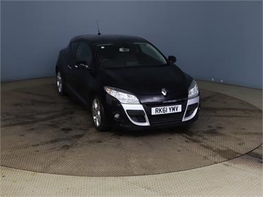 RENAULT MEGANE 1.5 dCi 110 Dynamique TomTom 3dr Diesel - BLACK - RK61YMV - 3 Door Coupe