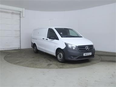MERCEDES-BENZ VITO L2 DIESEL RWD 114CDI Progressive Van 9G-Tronic Diesel - WHITE - BV21CLX - 5 Door Panel Van