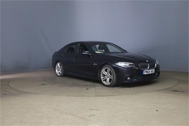 BMW 5 SERIES 520d M Sport 4dr Step Auto Diesel - BLACK - PN64AOL - 4 Door Saloon