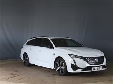 PEUGEOT 308 1.2 Hybrid 136 GT 5dr e-DSC6 Petrol/Hybrid - OKENITE WHITE - KM25WFZ - 5 Door Estate
