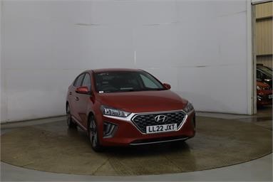 HYUNDAI IONIQ 1.6 GDi Hybrid Premium SE 5dr DCT Petrol/Hybrid - RED - LL22JXT - 5 Door Hatchback