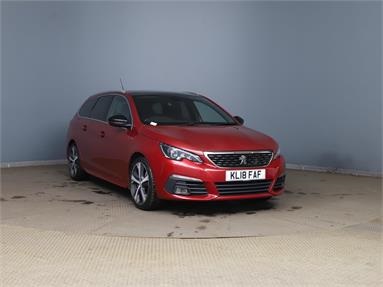 PEUGEOT 308 1.5 BlueHDi 130 GT Line 5dr Diesel - RED - KL18FAF - 5 Door Estate