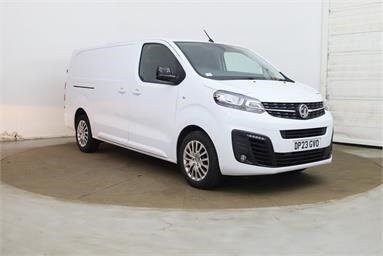 VAUXHALL VIVARO L2 DIESEL 2900 1.5d 100PS Pro H1 Van Diesel - WHITE - DP23GVO - 6 Door Panel Van