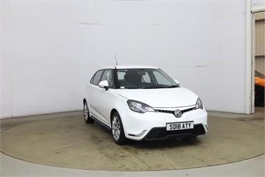 MG MG3 1.5 VTi-TECH 3Form Sport 5dr [Start Stop] Petrol - WHITE - SD18ATY - 5 Door Hatchback