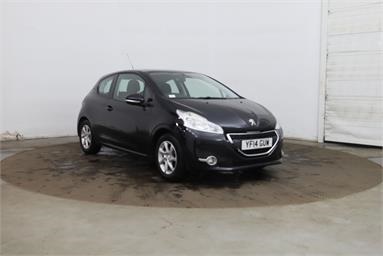 PEUGEOT 208 1.2 VTi Active 3dr Petrol - BLACK - YF14GUW - 3 Door Hatchback