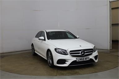 MERCEDES-BENZ E CLASS E220d AMG Line 4dr 9G-Tronic Diesel - WHITE - LN68NPY - 4 Door Saloon