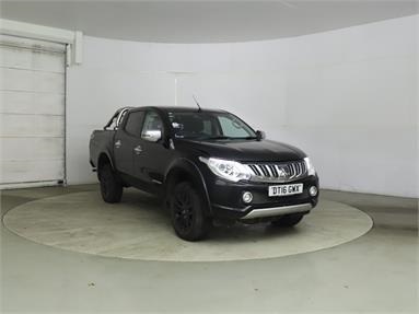 MITSUBISHI L200 DIESEL Double Cab DI-D 178 Barbarian 4WD Diesel - BLACK - DT16GWX - 5 Door Pick Up Body