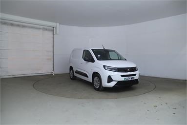 VAUXHALL COMBO CARGO ELECTRIC 100kW Pro 52kWh H1 Van Auto Electric - WHITE - SJ74WPD - 5 Door Panel Van