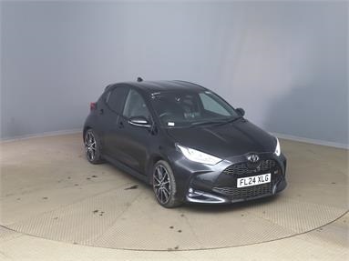 TOYOTA YARIS 1.5 Hybrid 130 GR Sport 5dr CVT Petrol/Hybrid - BLACK - FL24XLG - 5 Door Hatchback
