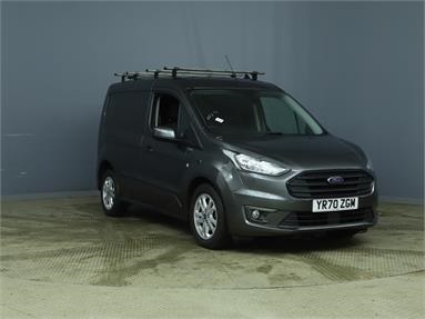 FORD TRANSIT CONNECT 200 L1 DIESEL 1.5 EcoBlue 120ps Limited Van Diesel - GREY - YR70ZGM - 5 Door Panel Van