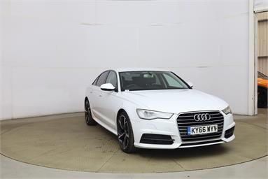 AUDI A6 2.0 TDI Ultra SE Executive 4dr S Tronic Diesel - WHITE - KY66WYV - 4 Door Saloon