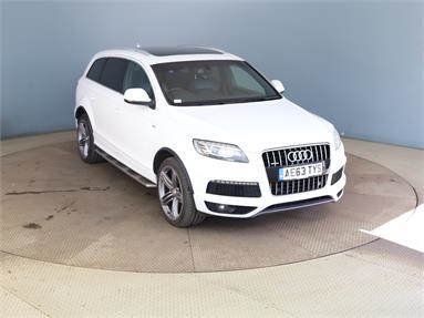 AUDI Q7 3.0 TDI 245 Quattro S Line Plus 5dr Tip Auto Diesel - WHITE - AE63TYS - 5 Door Estate